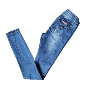 Hudson Jeans distressed girl's skinny jeggings